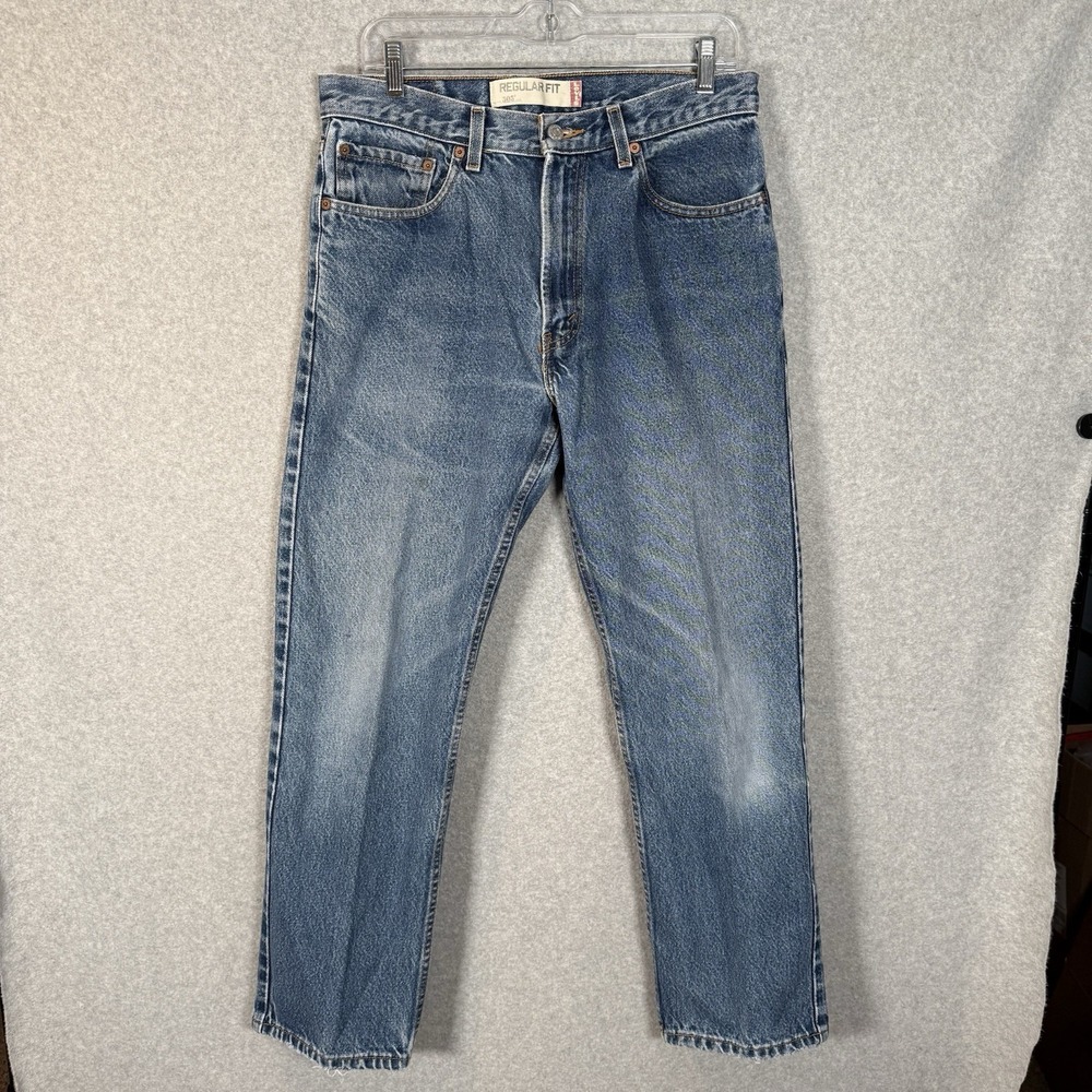 Levi's 505 jeans 32 x 29 vintage Y2K denim pants distressed